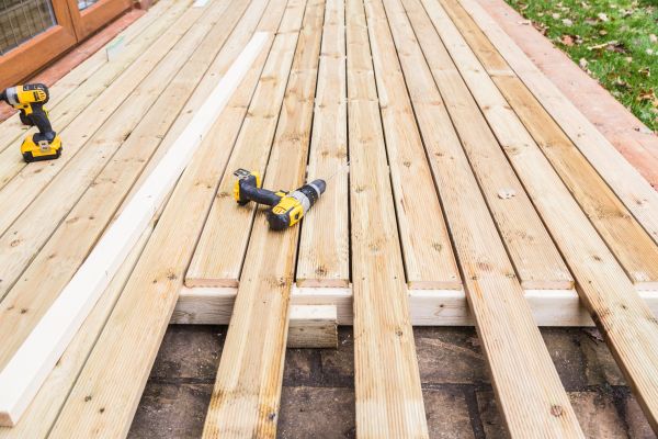 Cost of Damaged Deck Boards Repair in Concord