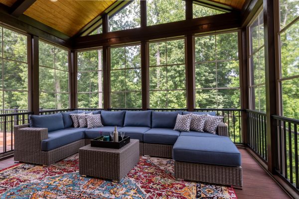Enclosed Deck Installation in Concord