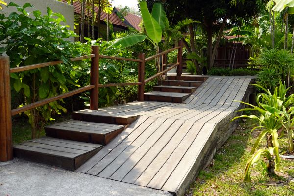 Wood Ramp Installation in Concord