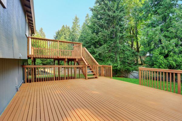 Multi Level Deck Installation in Concord
