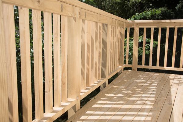 Pine Deck Installation in Concord