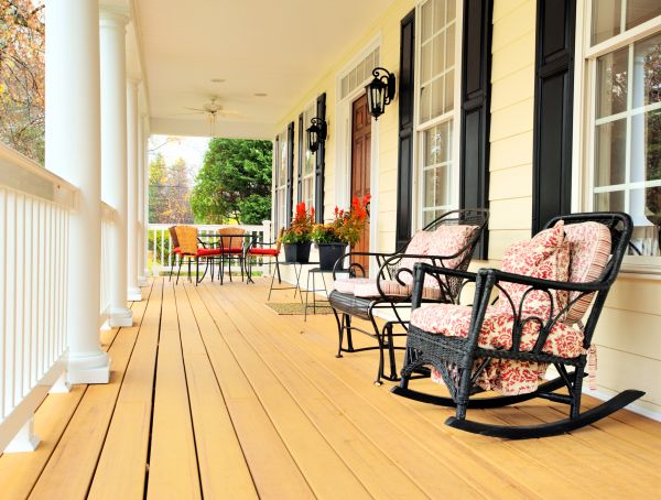 Wooden Veranda Construction in Concord